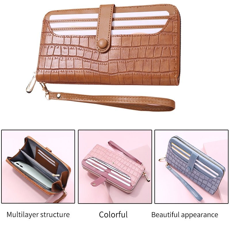 Fashionably Chic: Women's PU Leather Wallet - Image 7
