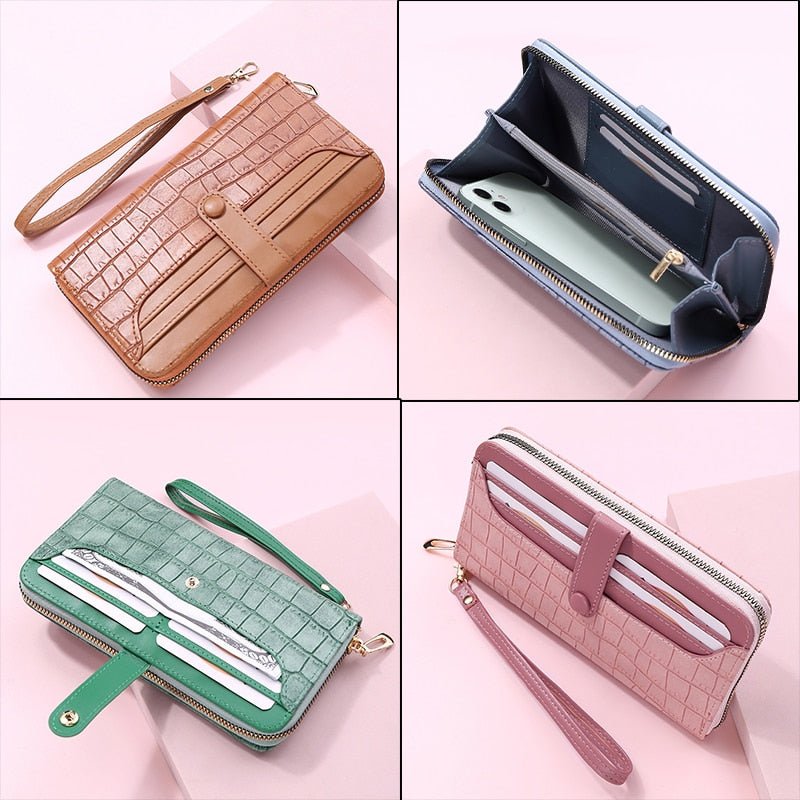 Fashionably Chic: Women's PU Leather Wallet - Image 8