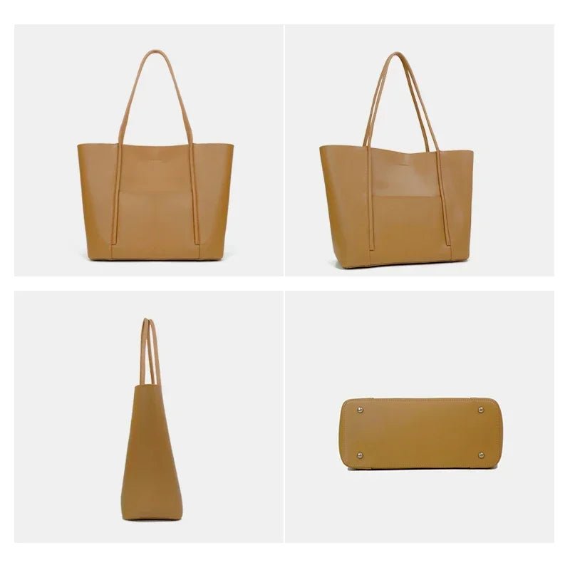Genuine Leather Tote Bag – Women’s Work & Daily Bag - Image 7